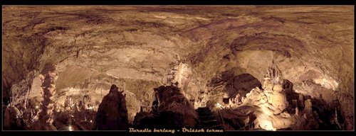 Óriások-terme panoráma, Baradla-barlang - Aggteleki Nemzeti Park