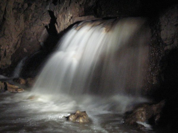Újra működik a Törökfürdő vízesése a Baradla-barlang Hosszú-túra utvonalán.