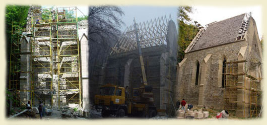 A Martonyi Háromhegyi pálos templom és kolostorrom rekonstrukció II. - Aggteleki nemzeti Park